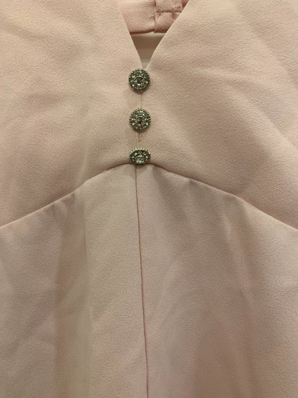 Zara Jewel Button Pinafore Mini Dress - Picture 7 of 10